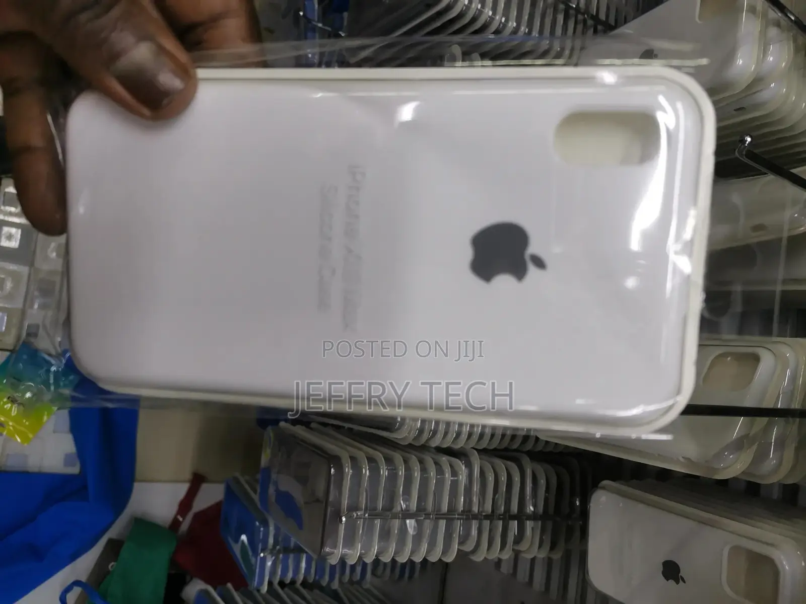 Apple Silicone Case For iPhone Xs - White