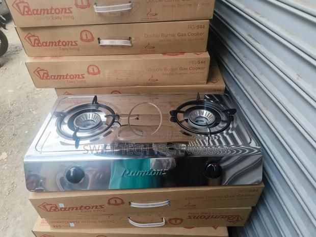 Cooker Ramtoms 2 Burner Table Top Stainless Steel - main view