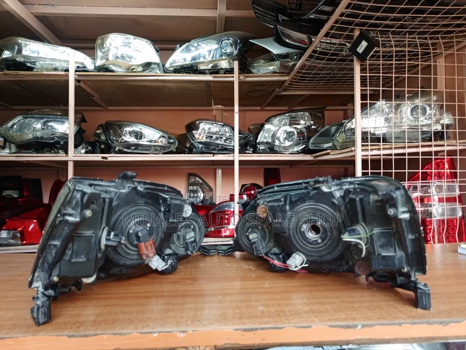 Vista Headlights(Shinny Reflector) Clear Ex-Japan Complete