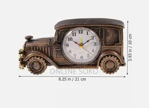 Retro Vintage Antique Decor Car Design Alarm Clock