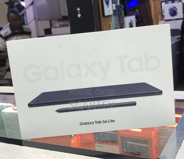 New Samsung Galaxy Tab S6 Lite 64 GB Gray - thumbnail 3