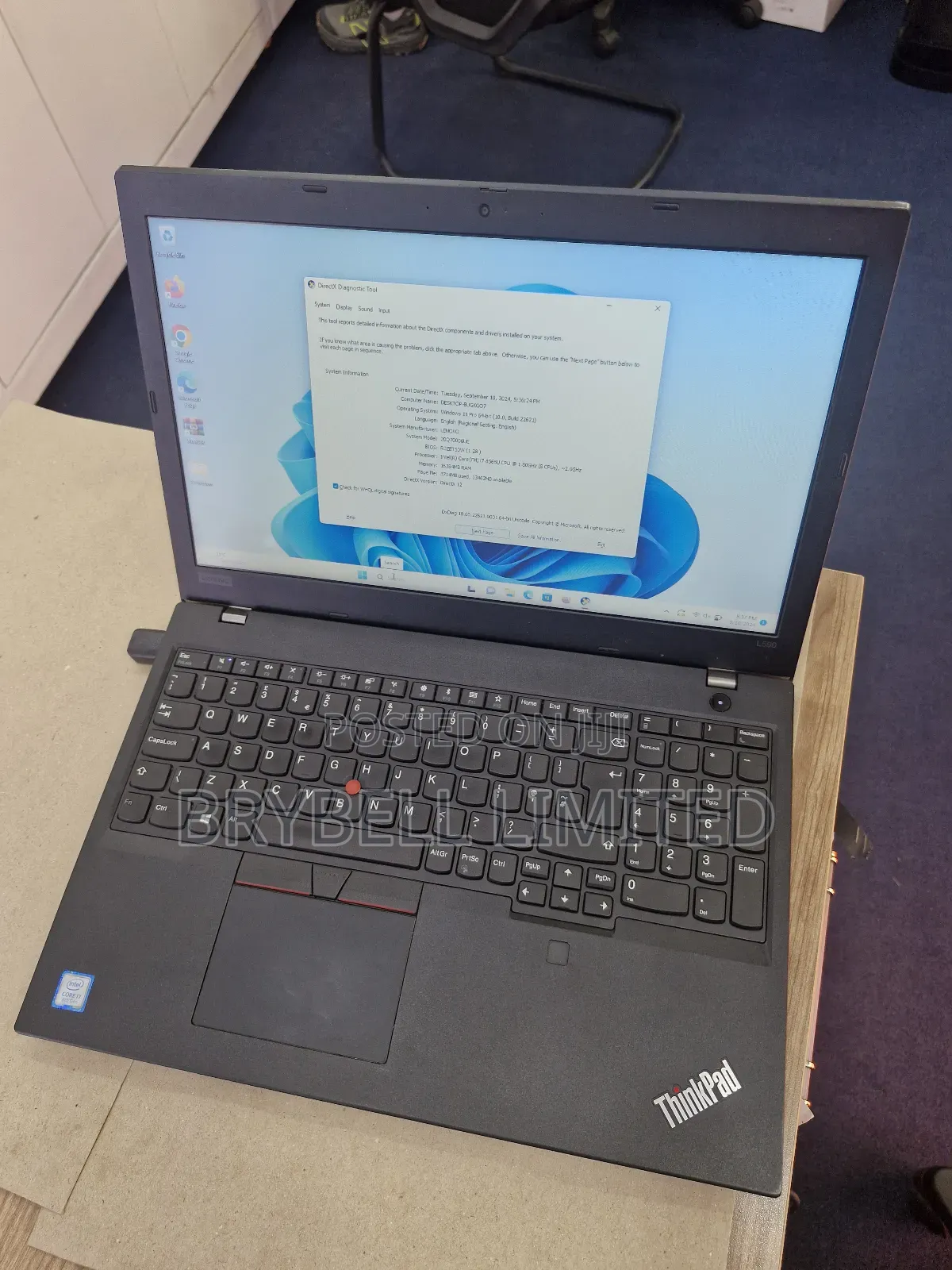 Laptop Lenovo ThinkPad L580 16GB Intel Core I7 SSD 256GB