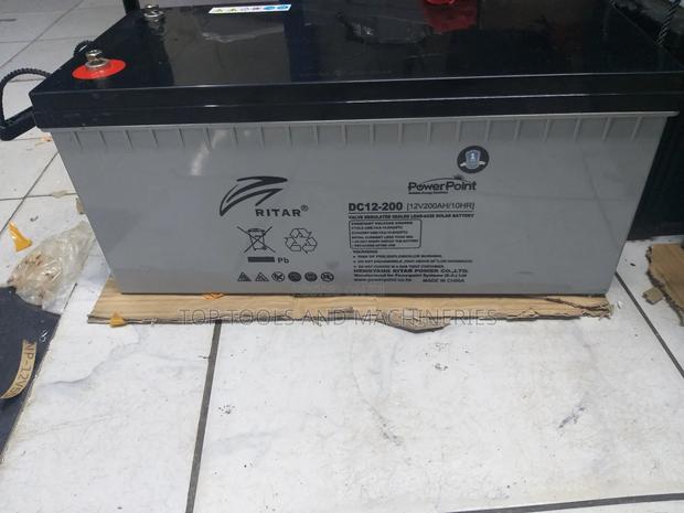 Brand New Ritar 12v200ah/20hrs Solar Backup Battery - thumbnail 2