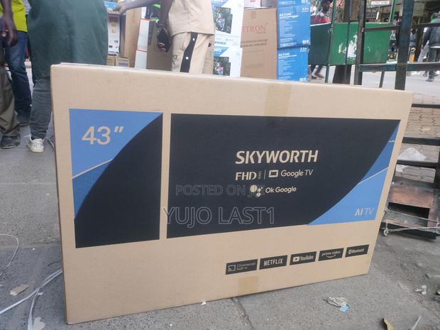 Skyworth 43′′ E3a Smart Android FHD Frameless Tv – 43e3a - main view