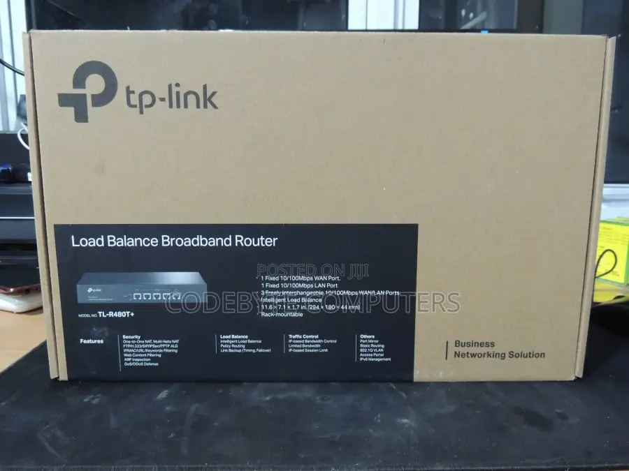 Tp-Link TL-R480T+ Load Balance Broadband Router