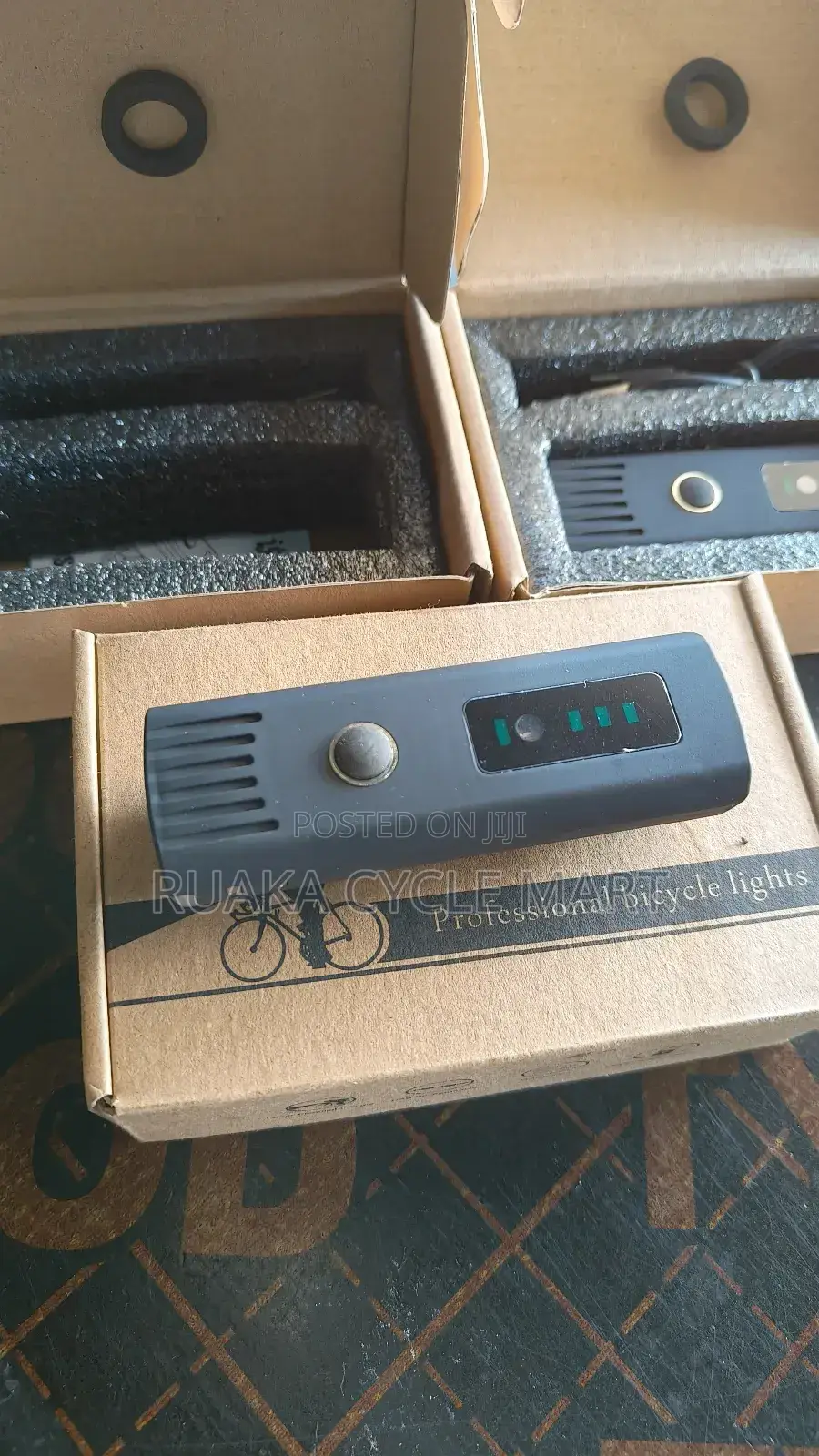 Bicycle Front Light With Sensor