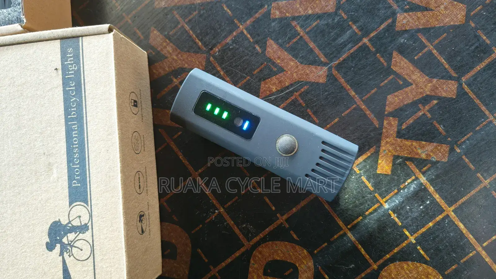 Bicycle Front Light With Sensor