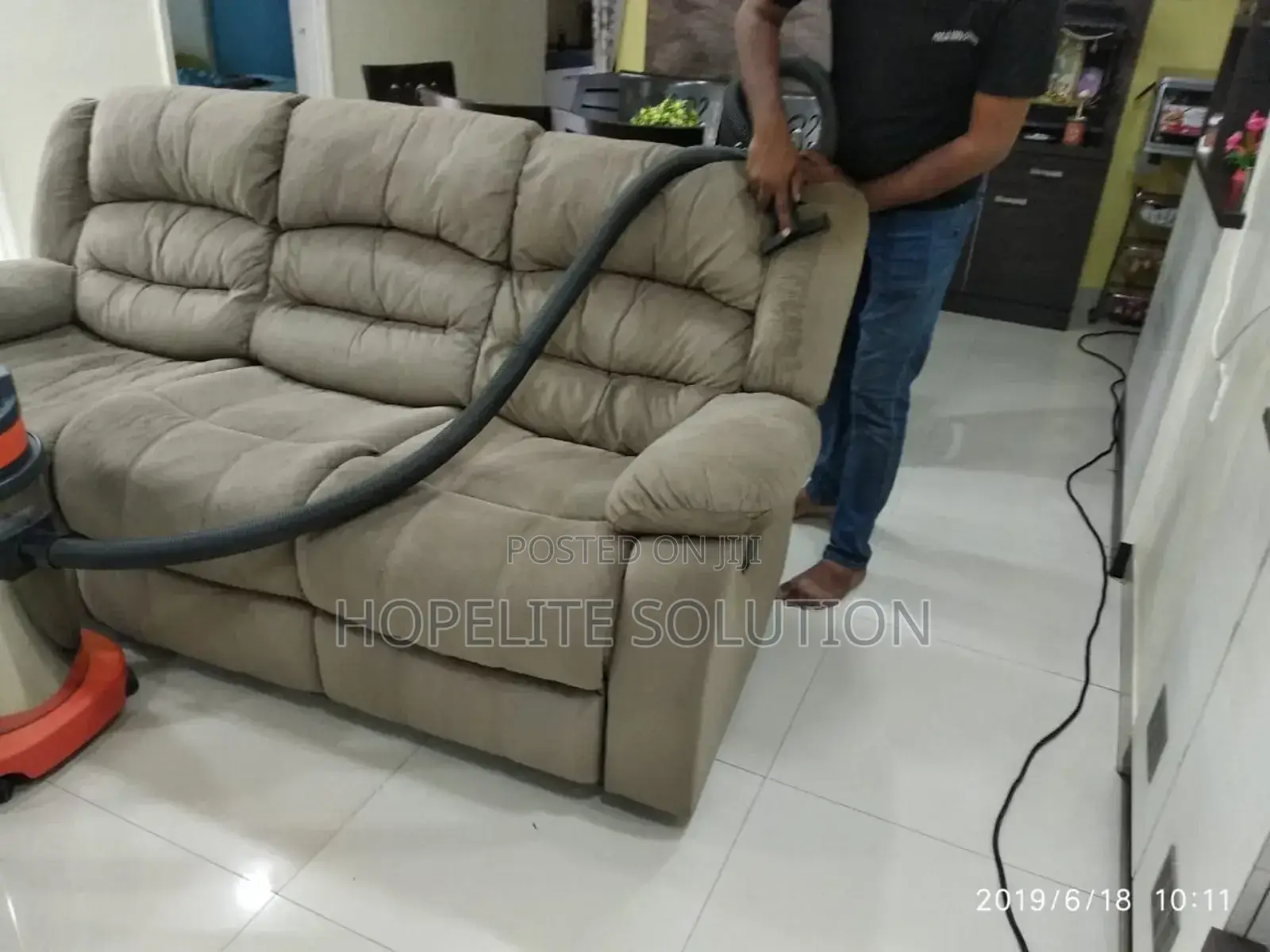 Pure Clean Sofaset Cleaning In