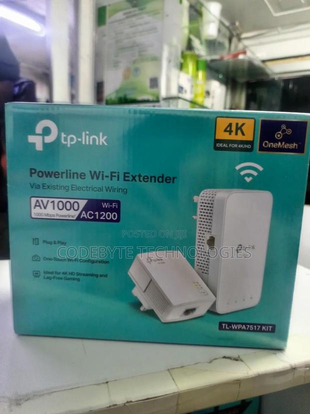 ^Tp-Link AC1200 AV1000 Powerline Ac Wi-Fi Kit - main view