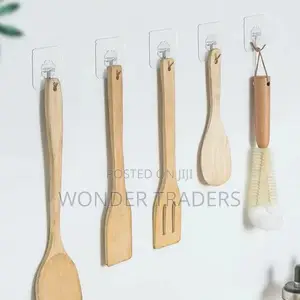 10pcs Transparent Hook Strong Self Adhesive Wall Hangers