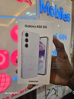 New Samsung Galaxy A55 256 GB Blue