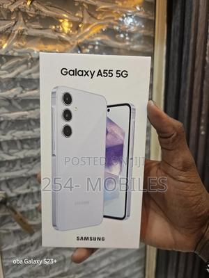 New Samsung Galaxy A55 256 GB Blue - main view