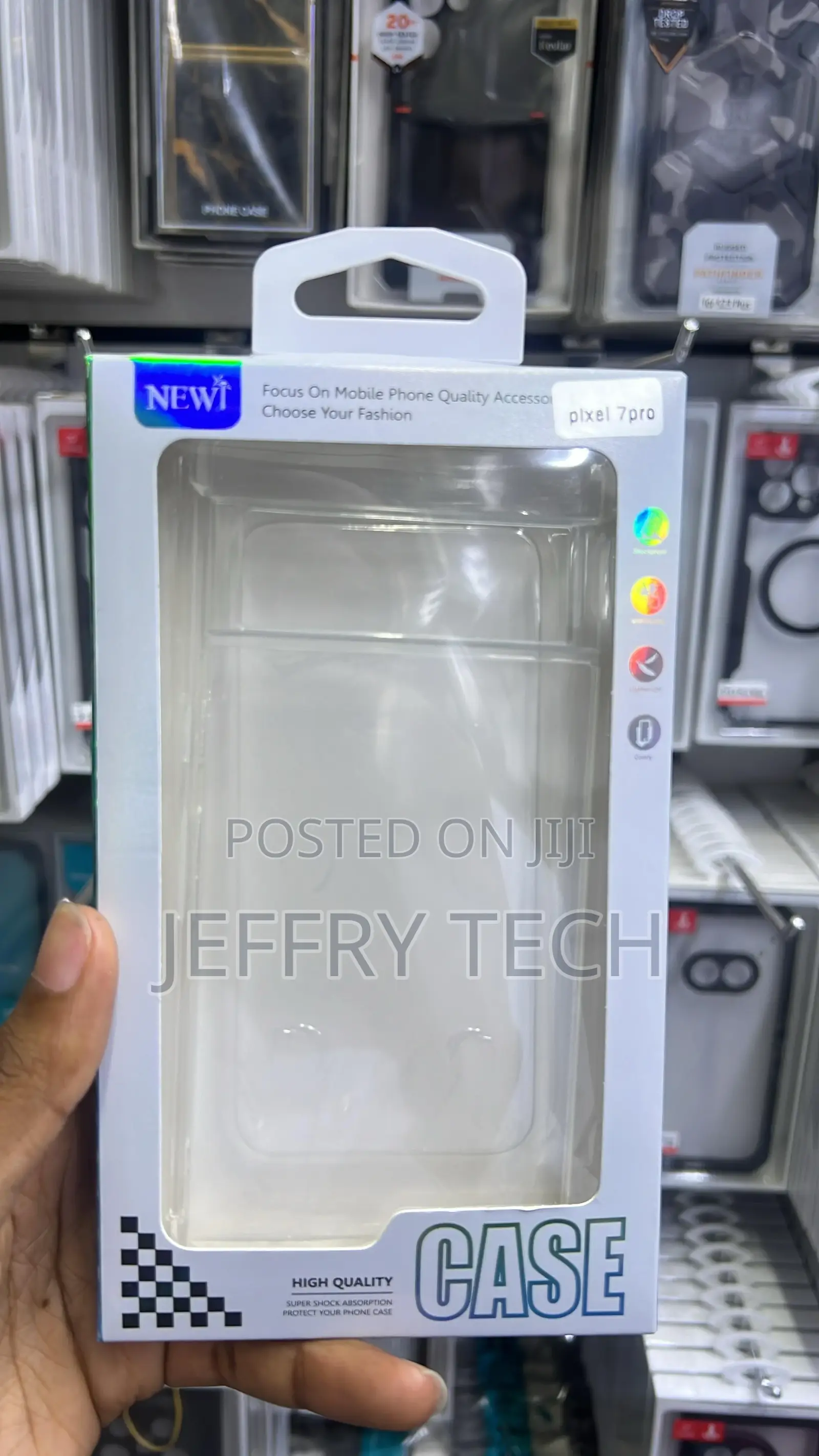 Google Pixel 7 Pro, Transparent, Anti-Yellowing, Crystal Cl