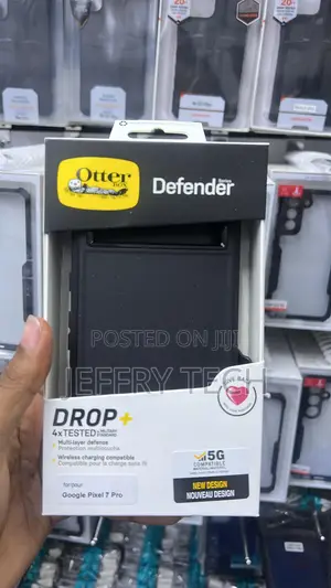Otterbox Defender Google Pixel 7 Pro Case/Holster Black Genu
