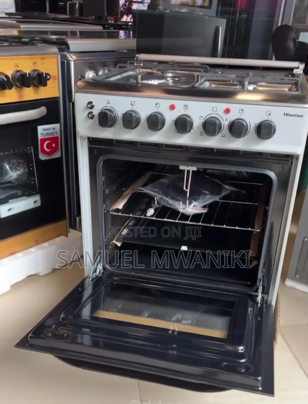 Hisense Cooker 3 + 1 60 by 60 With Electric Oven