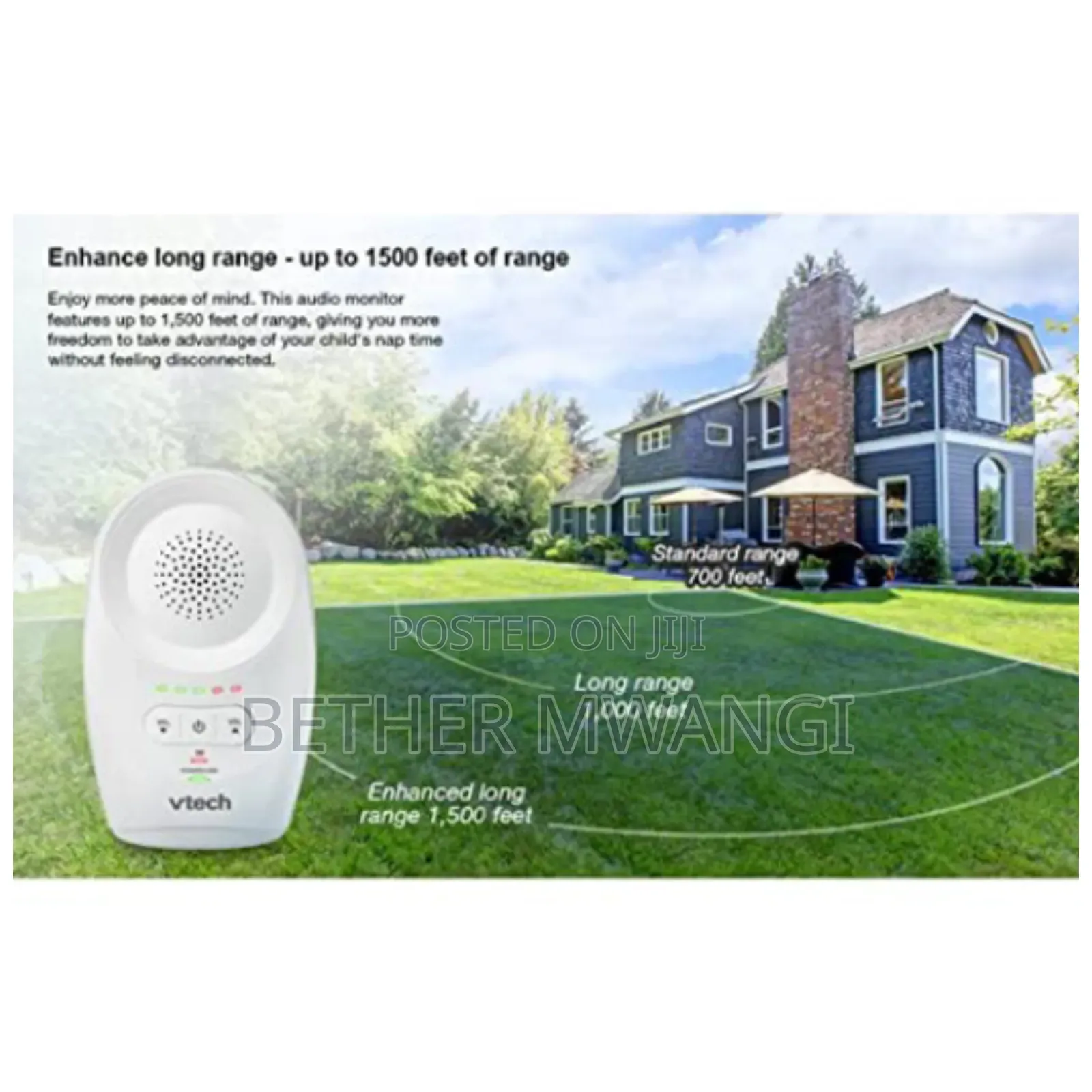 Vtech Dm1111 Safe Sound Digital Audio Baby Monitor