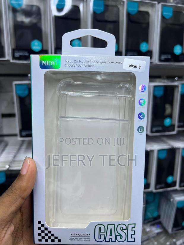 Google Pixel 8 Clear Cover Case - main view