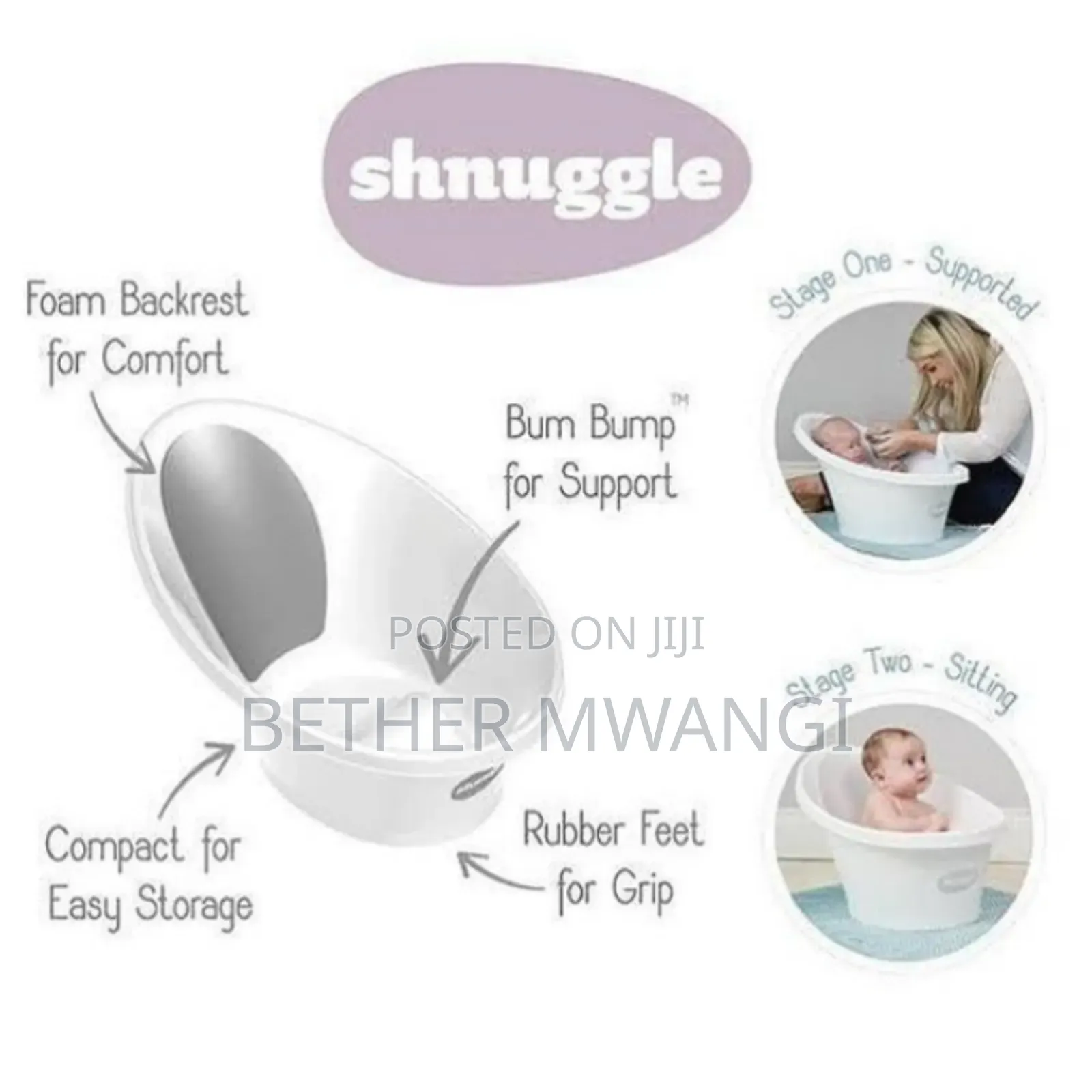 Shnuggle Bath in Kenya