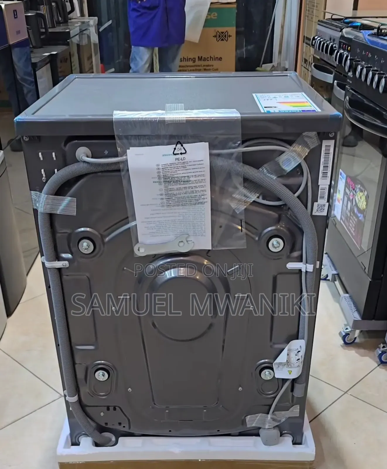 Hisense 10.5kg Automatic Washing Machine Front Load New 2024