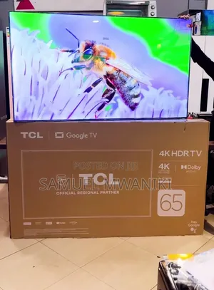 TCL 65′′ Google Smart Tv Uhd Hdr+ With Voice Command
