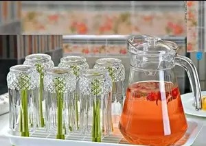 ° Set Of 6 Glasses Plus 1 Jug