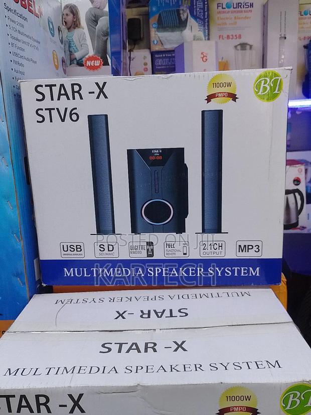 Star-X STV6 Multimedia Sound System 2.1CH 11000W P.M.P.O - main view