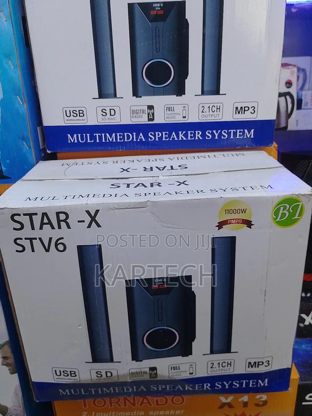 Star-X STV6 Sound System - 2.1CH 11000W P.M.P.O