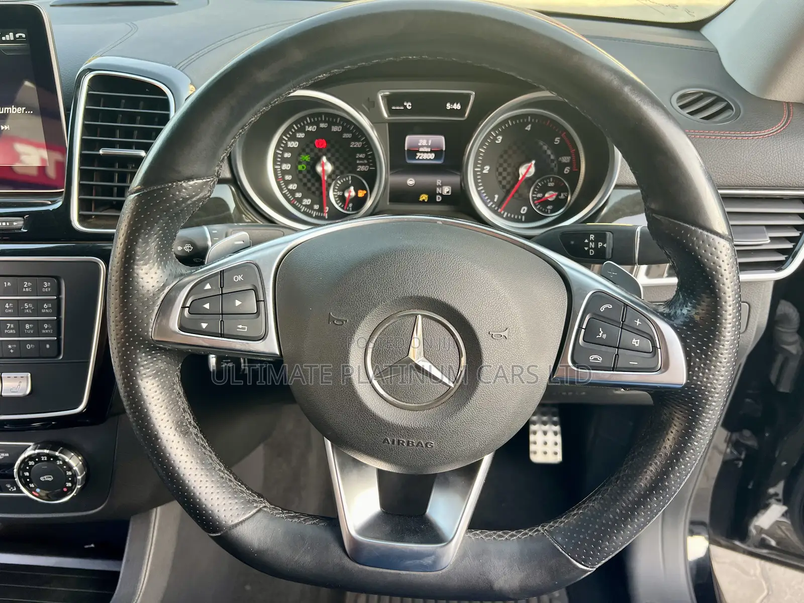 Mercedes-Benz GLE-Class GLE 350d 4MATIC 2017 Black