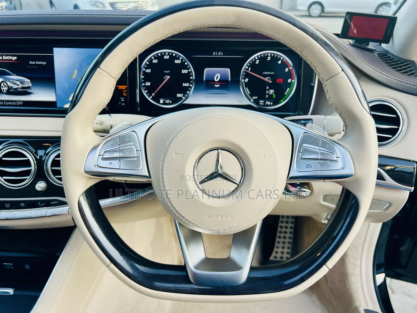 Mercedes-Benz S-Class 2017 Black