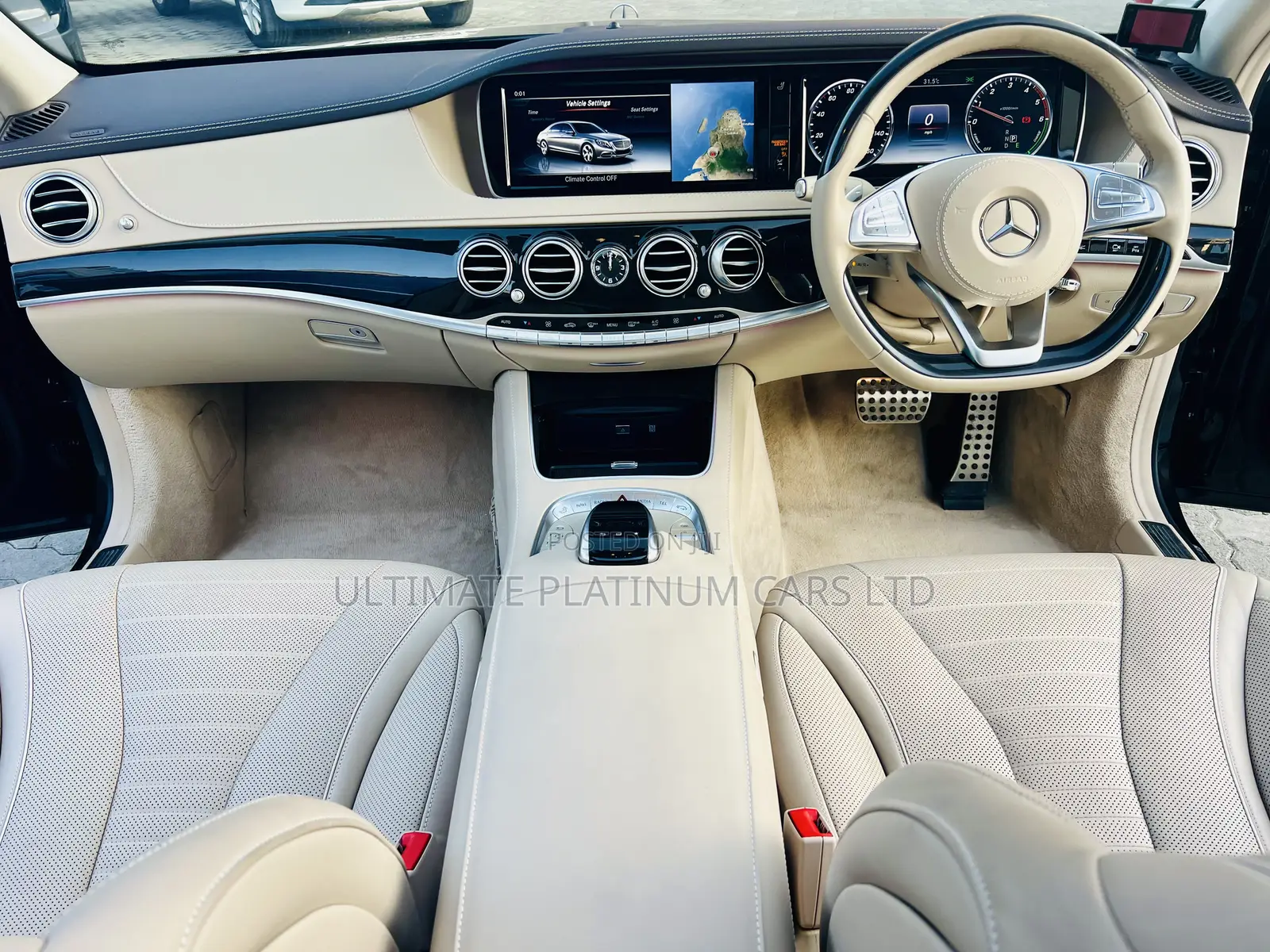Mercedes-Benz S-Class 2017 Black