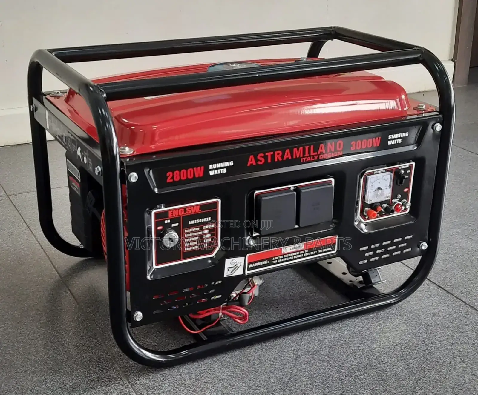 Astramilano 2.5kw Single Phase Key Start Generator