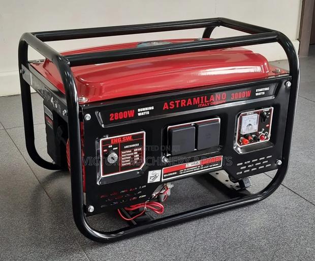 Astramilano 2.5kw Single Phase Key Start Generator - main view