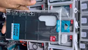 Rugged Back Cover for Samsung Galaxy S24 Ultra Black, Hard