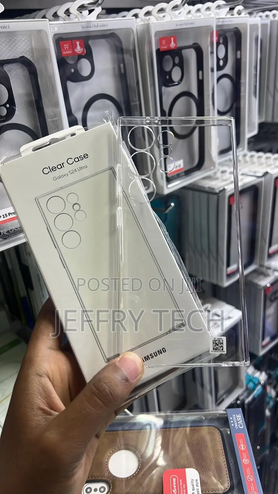 Samsung Clear Case for Galaxy S24 Ultra Antiyellowing