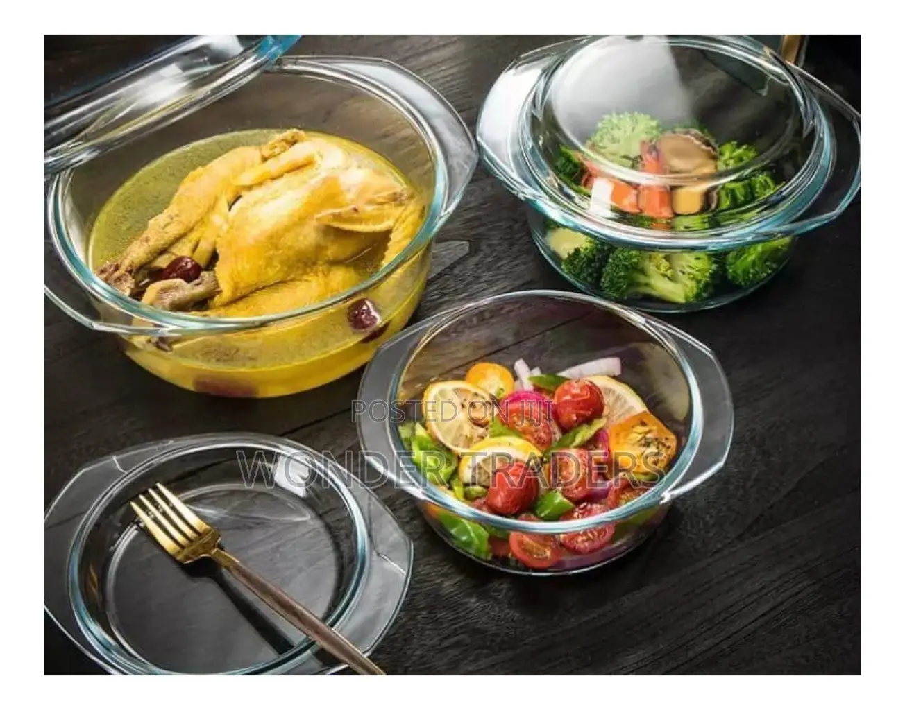 Set of 3 Signature Casserole
