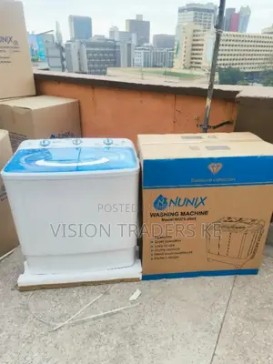 Nunix 7.5kg Twin Tub Washing Machine Top Load