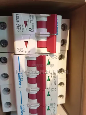 2 Pole DC Modular Circuit Breaker. 500V DC 50 Amp