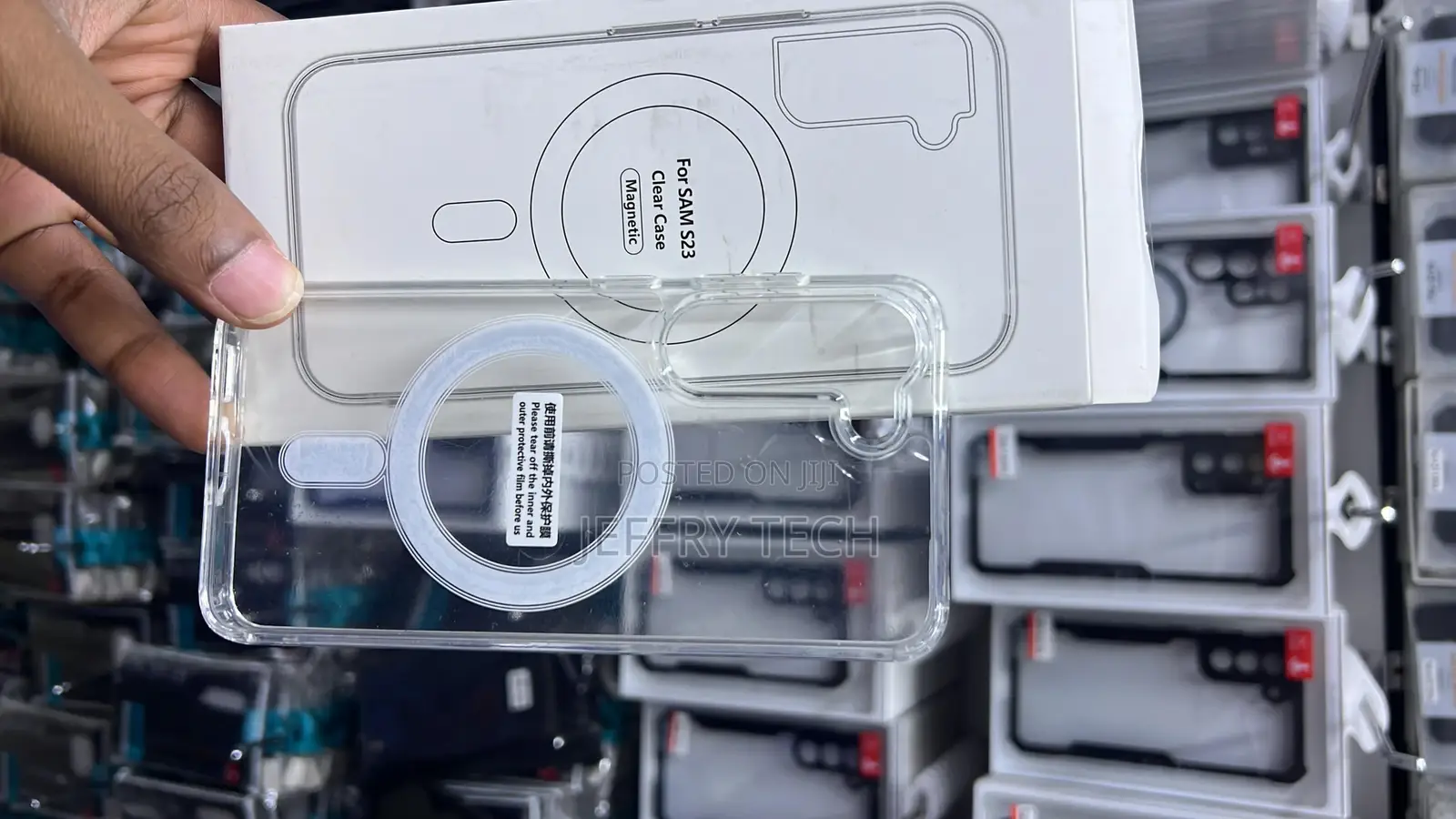 Samsung Galaxy S23 Crystal Clear Magsafe Case/Cover