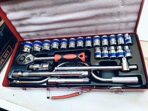 24pcs Socket Set Chrome Vanadium - thumbnail 2