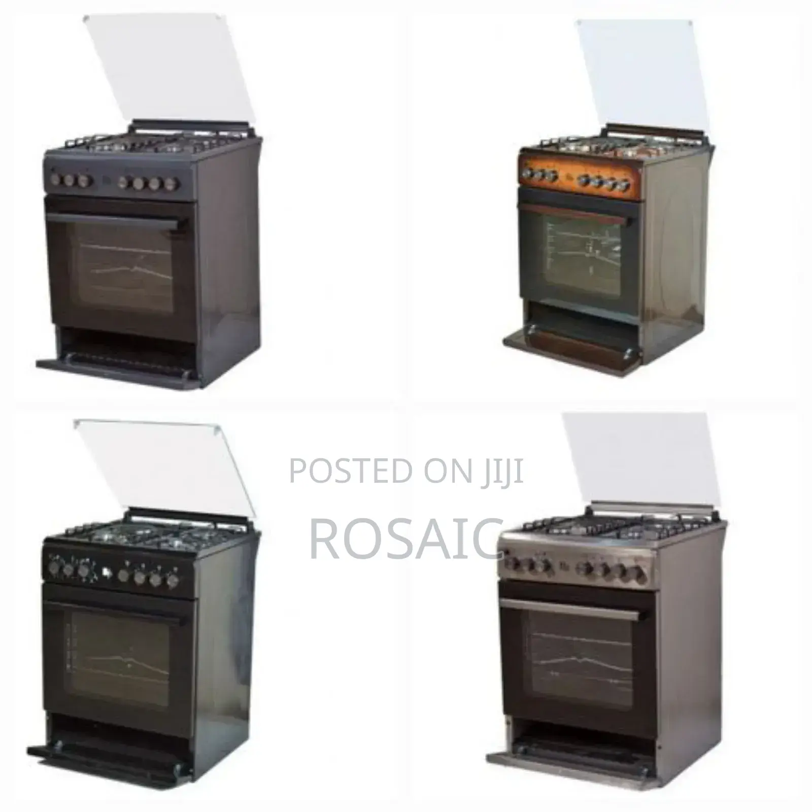 Bj's Cooker Black 60 by 60 3g+1 Cooker