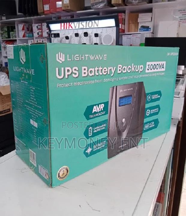 Brand New 3KVA Line Interactive Lightwave UPS 3000VA - main view