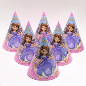 Sofia Birthday Paper Hats