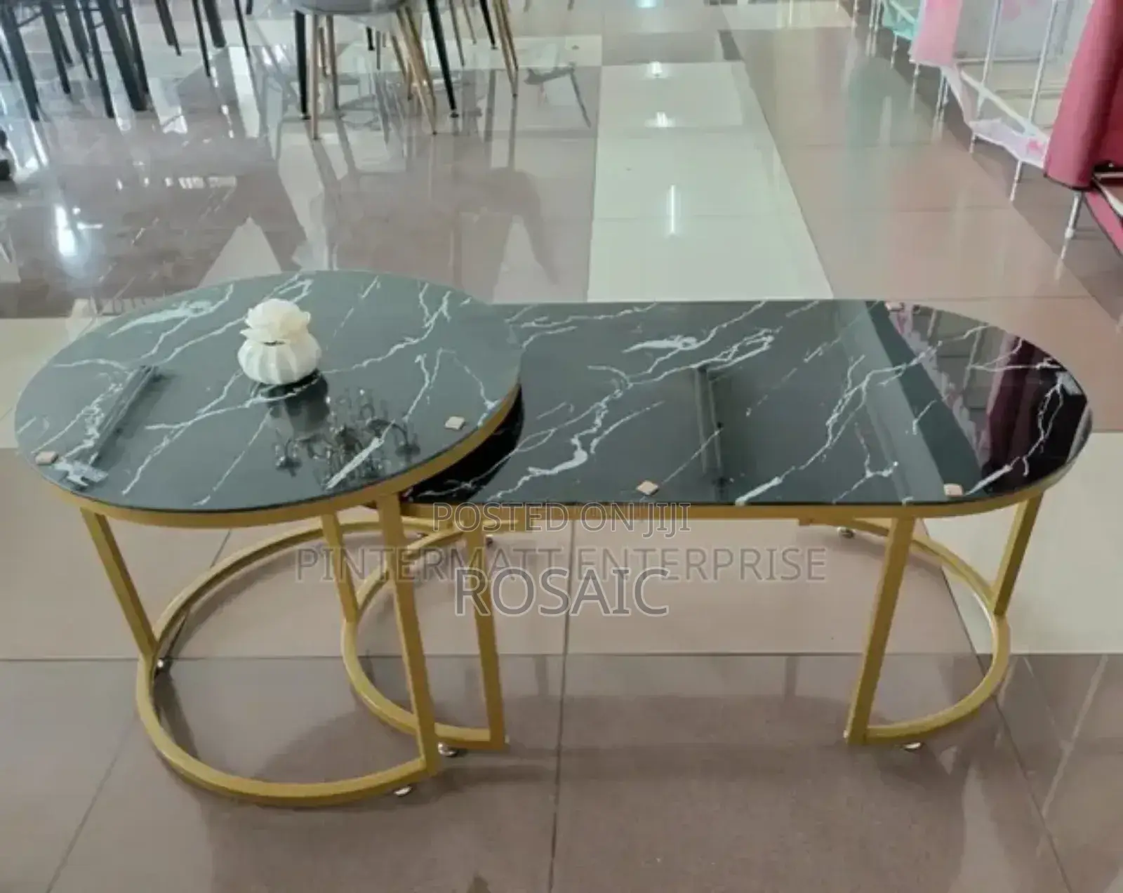 Black Marble Coffee Table