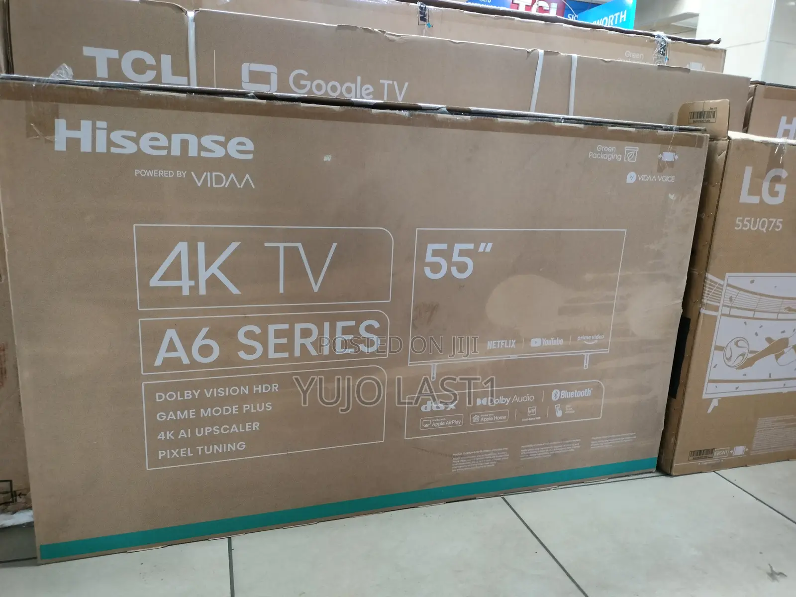 Hisense 55" 55a6n Uhd Smart Tv Vidaa