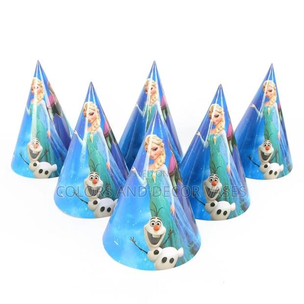 Frozen Paper Hats 10pcs - main view