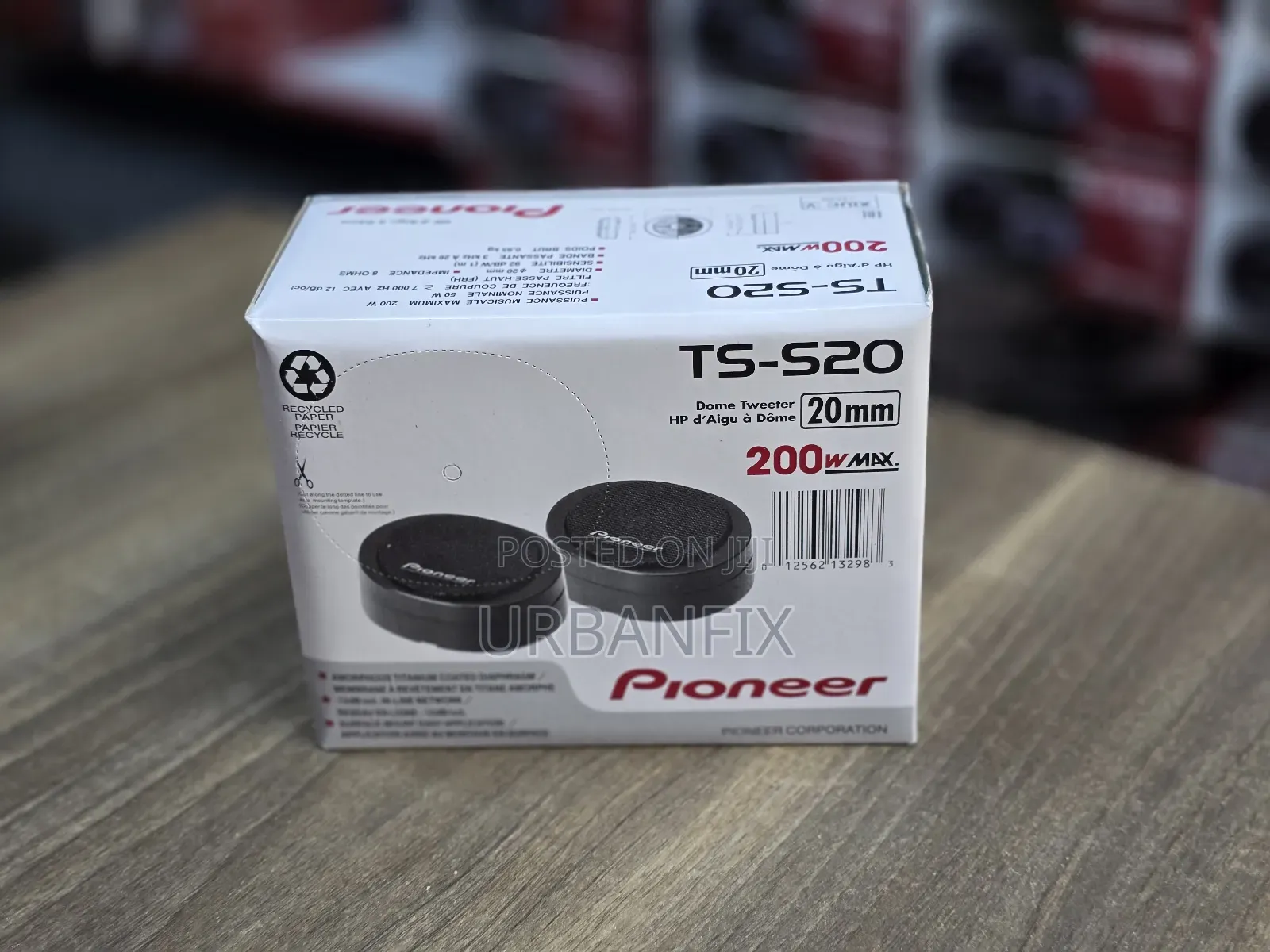 Pioneer TS-S20 200 Watts Dome Tweeters