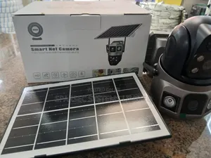 Solar Powered Smartnet 4g Camera Dual Lens