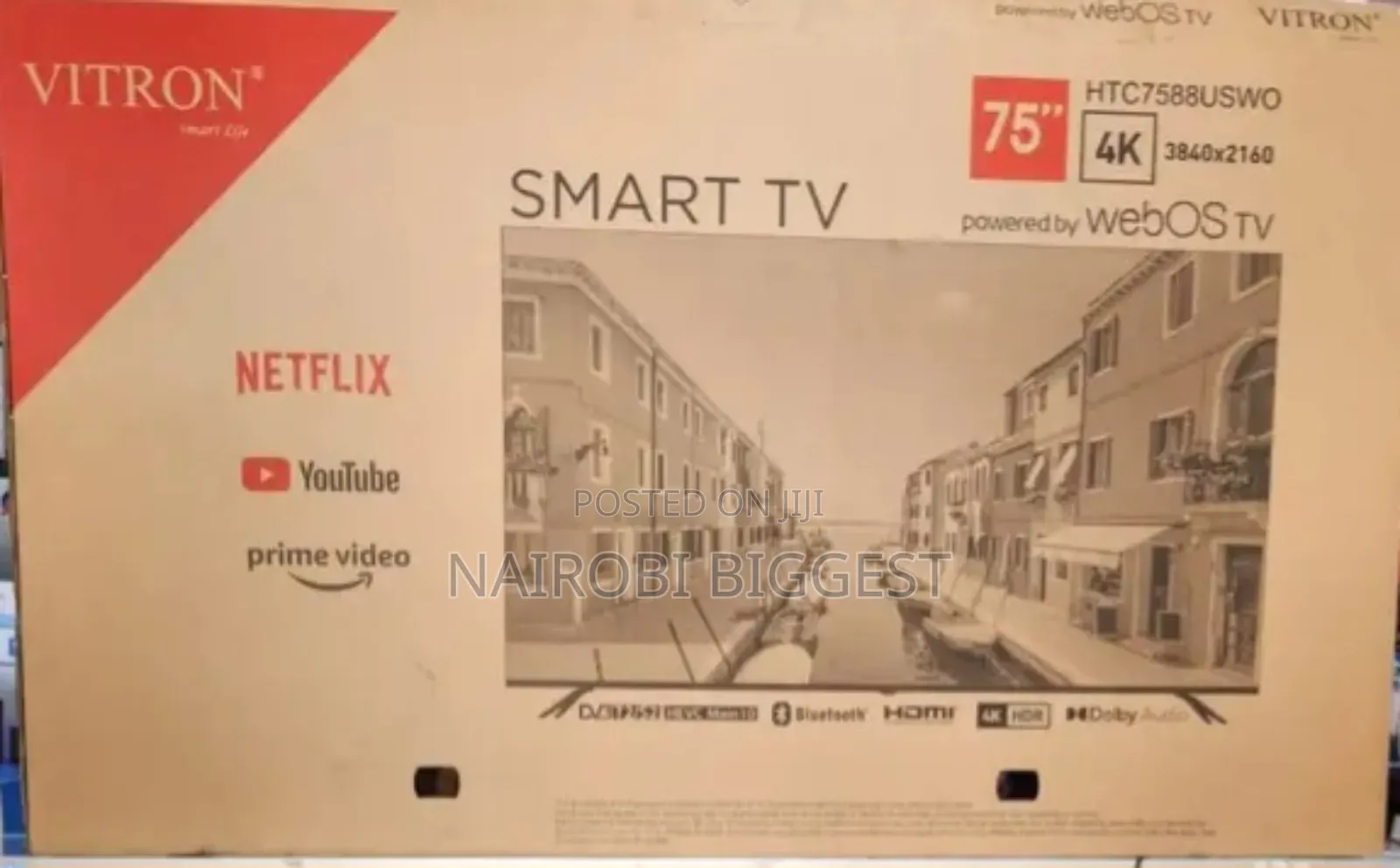 Vitron 75" Webos Uhd Smart Television
