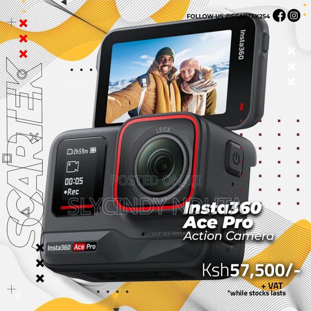 Insta 360 Ace Pro Action Camera - main view