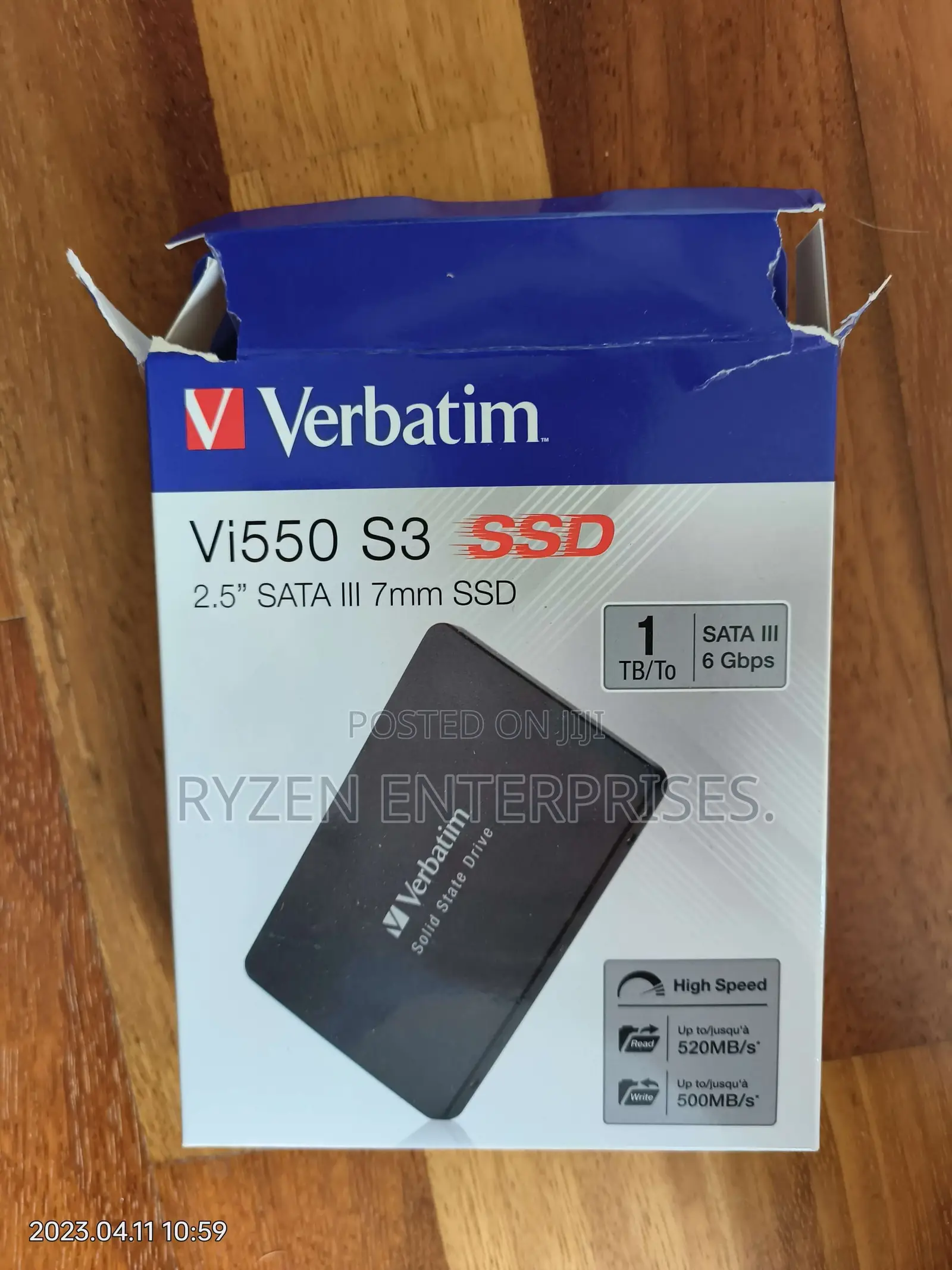 Verbatim Vi550 S3 2.5” Sata Internal SSD 1tb - Ver-49353